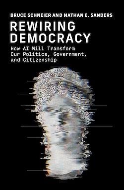 The cover of Rewiring Democracy